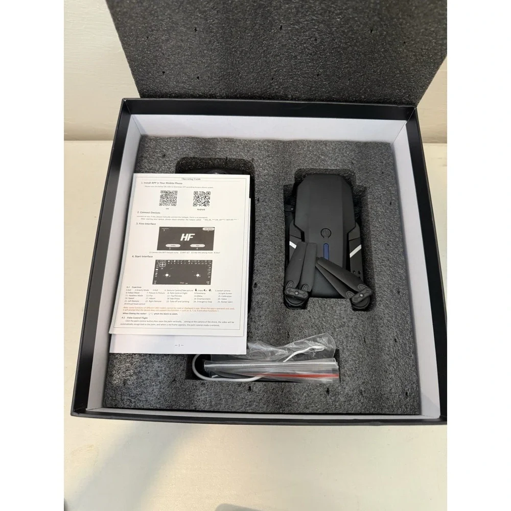 Yomi Beginner Folding Drone 4K HD Camera Obstacle Avoidance WiFi FPV Quadcopter